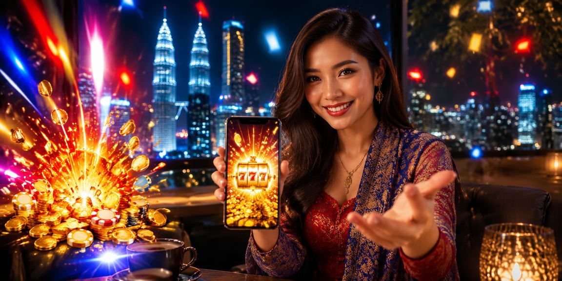 Pemain Malaysia menikmati permainan meja slot di Kuala Lumpur secara digital